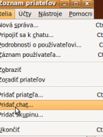 pridať chat Pidgin