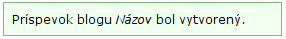 uložené príspevok blogu